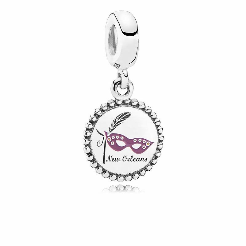 Pandora Australia New Orleans Dangle Charm - Sterling Silver | TFLAOZ746